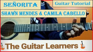 Señorita - Shawn Mendes & Camila Cabello (Guitar Tutorial)| Easy Guitar Lesson | Chords + Fingerpick