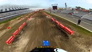 GoPro HD: Kyle Peters Practice Lap 2012 Daytona Supercross