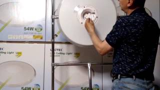 Светодиодный светильник Unitek-Intelligent 54W с пультом ДУ