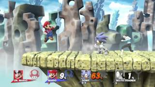Super Smash Bros. Wii U /Dr. Mario/Mario/Sonic/Wii Fit Trainer Multiplayer - Frezhor - Nintendo #353