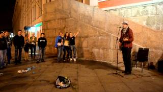 Голос питерских улиц. Джо. Солнце купи мне гитару. 22.08.12