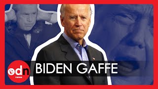 Gaffe-Prone Joe Biden Appears to Mix Up Trump and George Bush