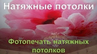 Натяжные потолки:Фотопечать натяжных потолков