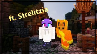 "ft. Strelitzia in TSW (Part:1/2)" Skywars#28 (Brokenlens) in MCPE