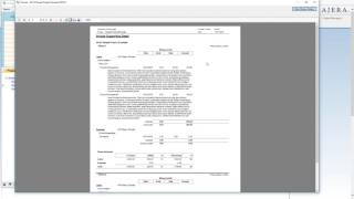 Intro to Financial Project Management in Ajera