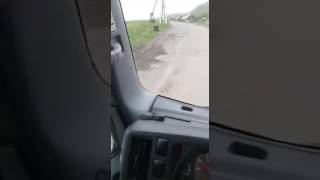 Очевидцы засняли ужасы дорог Углегорска
