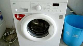 LG WD-10810MD (Aclarado de prueba - Rinse of test run) (Parte 3)