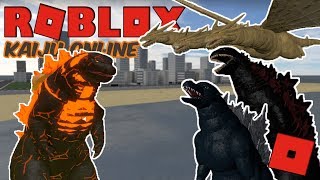 Roblox Kaiju Online - FIRE GODZILLA VS EVERYBODY! (GIVEAWAY TIME EVERYBODY! 37K!)