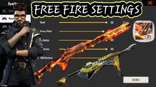 Free fire hassasiyet ayarları/free fire nasıl oynanır. ?