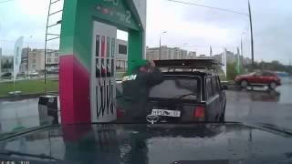 На одной из заправок в Уфе