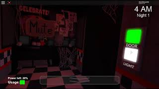 mi primer video de terror / black / roblox / animatronics awakened