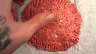 homemade mushroom and mozzarella stuffed burgers 2