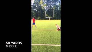 Jeremy Marks, Off Ground Kicking Highlights Fall 2014