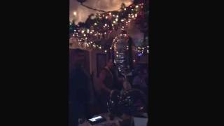 Periscope New Year's Eve bathroom sex announcement video.