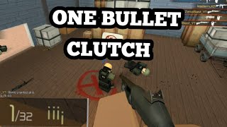 ONE BULLET CLUTCH | Counter Blox Roblox Offensive