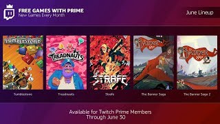 Twitch Prime Free Games | JUNE 2018