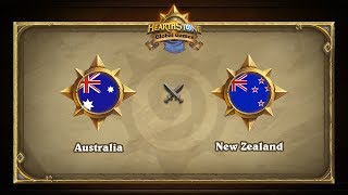 Австралия vs Новая Зеландия | Australia vs New Zealand | Hearthstone Global Games (02.06.2017)