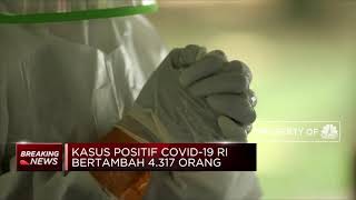 Kasus Positif Covid-19 RI Bertambah 4.317 Orang