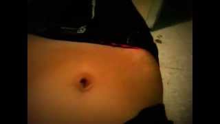 Navel torture w the scissors 2