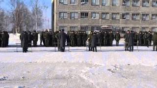 в/ч 30632-Б Учебка. Хабаровский край,На присяге 1 февраля 2015 г 3УРС