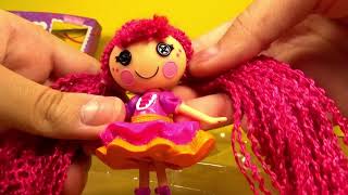 Распаковка куколки Лалалупси Мини Дюймовочка Волосы-нити Lalaloopsy Mini Loopy Hair Unboxing
