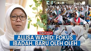 Pesan Allisa Wahid untuk Jemaah Haji Perempuan "Fokus Ibadah, Baru Oleh oleh"