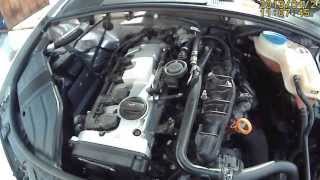 Audi A4B7 TFSI после замены натяжителя и цепи.