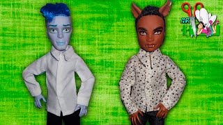 Как сшить РУБАШКУ для кукол мальчиков Monster High, Barbie (Ken) / Muza Rukodeliya ?