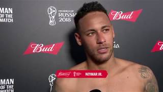 Neymar Jr #ManoftheMatch de #BRA x #MEX