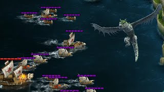 Defending Berk with Sentinel - VS Fleet 39 - Dragons:Rise of Berk