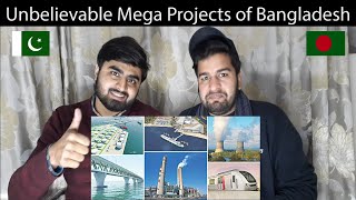 Top Mega Project of Bangladesh Government | Pakistani Reaction | Reaction Pros