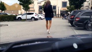 Crossdresser in public