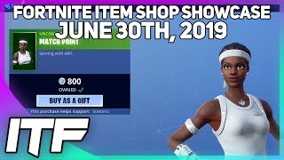 Fortnite Item Shop *NEW* MATCH POINT OUTFIT! [June 30th, 2019] (Fortnite Battle Royale)