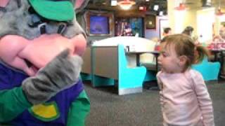 Cori & Sierra meet Chuck E Cheese