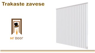 Demontaža i montaža Trakastih zavesa