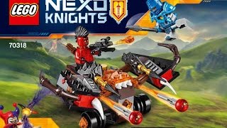 LEGO Nexo Knights The Glob Lobber 70318 Instructions DIY NexoKnights