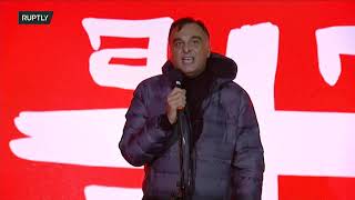 LIVE: Opposition calls for Saakashvili’s release at Rustavi rally