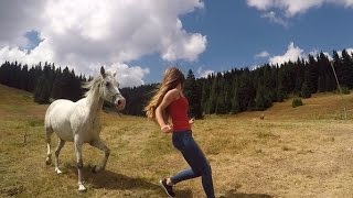 Amazing horseback riding in the fantasy woods of Bulgaria ❤