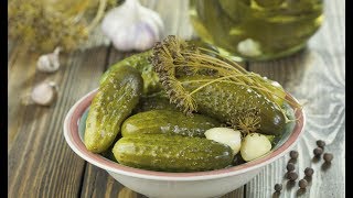 Хрустящие Маринованные Огурчики На Зиму