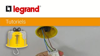 Installer une boîte d’encastrement DCL pour suspendre un luminaire au plafond