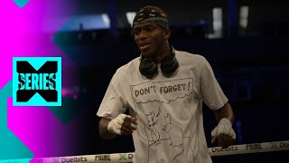 KSI ARRIVES AT THE O2 AHEAD OF HIS FIGHTS ON THE DAZN X 001 CARD
