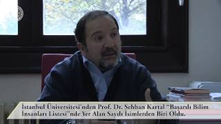Prof. Dr. Sehban Kartal “Başarılı Bilim İnsanları Listesi”nde Yer Alan Sayılı İsimler Arasında