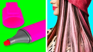 GENIUS HAIR AND MAKEUP HACKS AND TRANSFORMATIONS