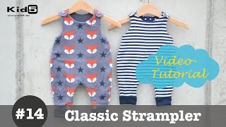 Strampler oder Spieler für Babys selber nähen - DIY-Näh-Tutorial