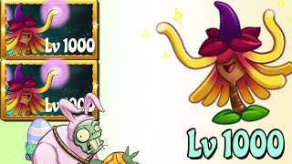 Amazing!MOD PVZ Witch Hazel Level 1000 in Plants vs Zombies 2
