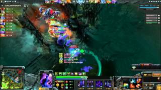 Dota 2 - Good Clips - Part 3 - Enigma - Black Hole 4 People at Roshan