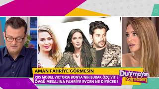 Fahriye Evcen'i çıldırtan Rus Model, Burak Özçivit'e göz dikti