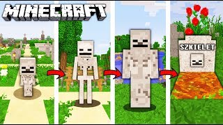 ŻYCIE SZKIELETA W MINECRAFT || OD NARODZIN DO ŚMIERCI!