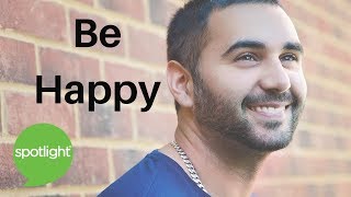 "Be Happy" - practice English with Spotlight