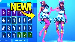 *NEW* STARFISH Skin Showcase With Dance Emotes! Fortnite Battle Royale